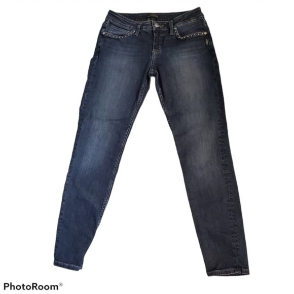 SILVER jeans Suki dark wash midrise skinny jeans - Picture 6 of 6